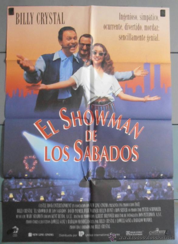 Cin&eacute;ma: EL SHOWMAN DE LOS SABADOS, CARTEL DE CINE ORIGINAL 70x100 APROX (5963)