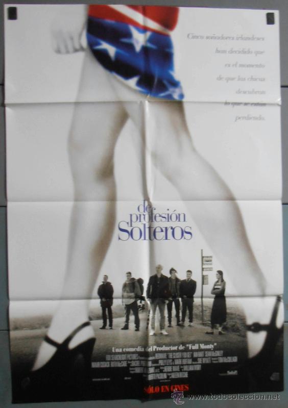 Cin&eacute;ma: DE PROFESION SOLTEROS, CARTEL DE CINE ORIGINAL 70x100 APROX (6068)