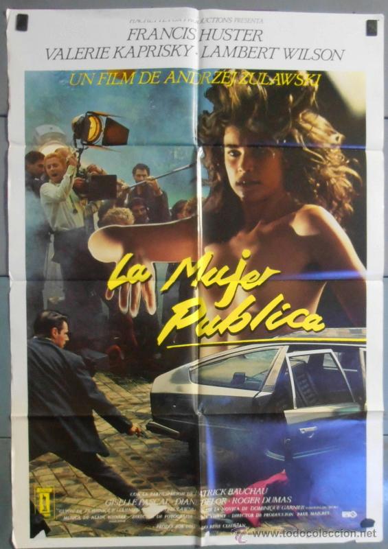 Kino: LA MUJER PUBLICA, CARTEL DE CINE ORIGINAL 70x100 APROX (6320)