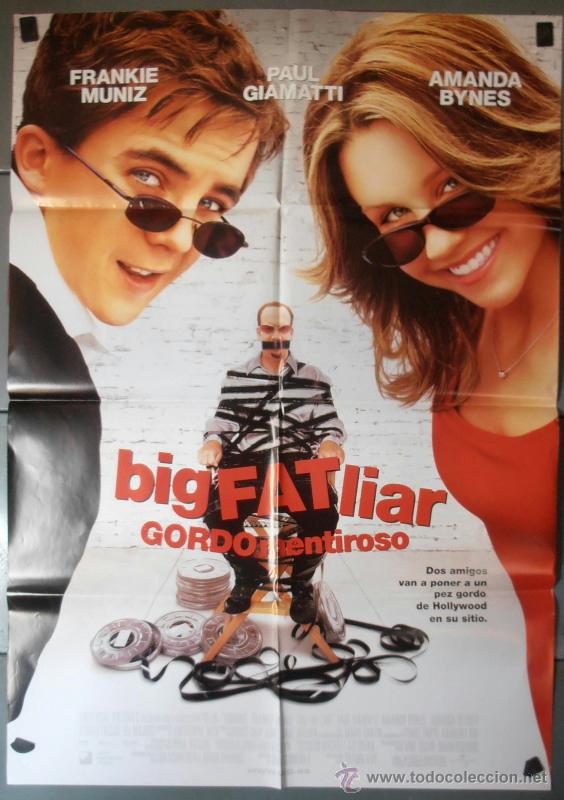 Cine: BIG FAT LIAR (GORDO MENTIROSO), CARTEL DE CINE ORIGINAL 70x100 APROX (6568)