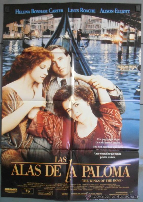 Kino: LAS ALAS DE LA PALOMA, CARTEL DE CINE ORIGINAL 70x100 APROX (6667)