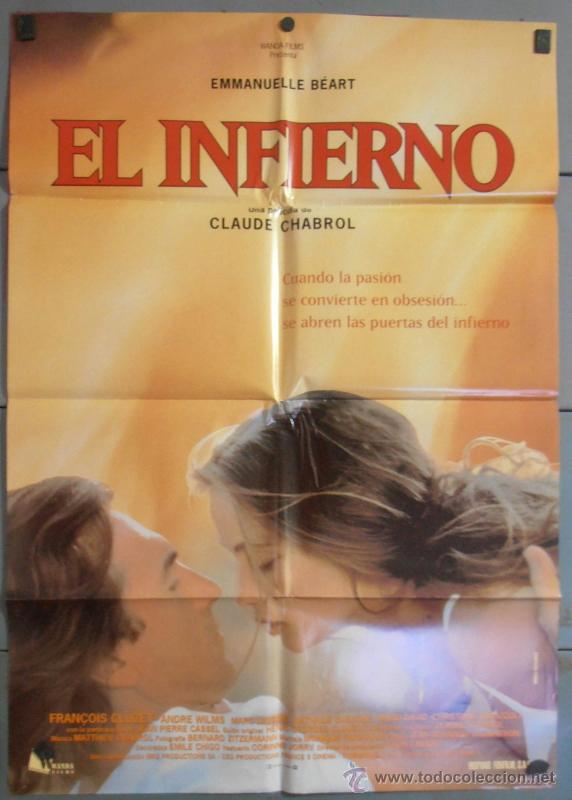 Kino: EL INFIERNO, CARTEL DE CINE ORIGINAL 70x100 APROX (6736)