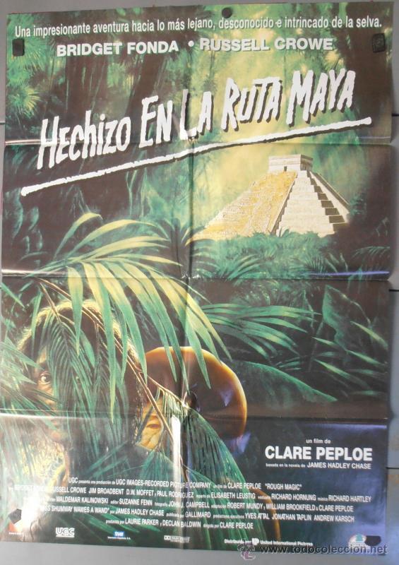 Cinema: HECHIZO EN LA RUTA MAYA, CARTEL DE CINE ORIGINAL 70x100 APROX (6967)