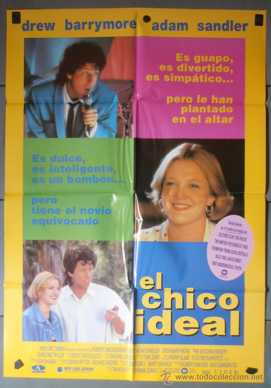 Cine: EL CHICO IDEAL, CARTEL DE CINE ORIGINAL 70x100 APROX (7071)
