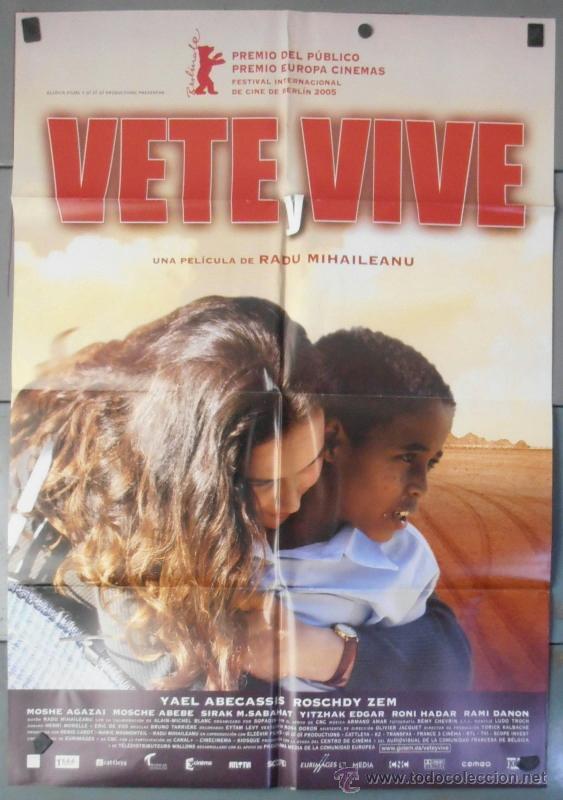 Cin&eacute;ma: VETE Y VIVE, CARTEL DE CINE ORIGINAL 70x100 APROX (7523)