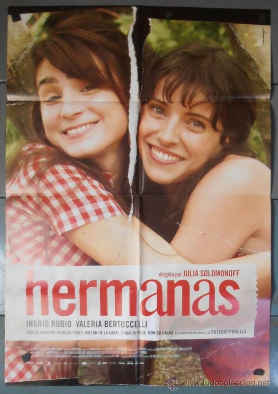 Cine: HERMANAS, CARTEL DE CINE ORIGINAL 70x100 APROX (7534)