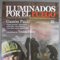 Cine: ILUMINADOS POR EL FUEGO, CARTEL DE CINE ORIGINAL 70X100 APROX (7539). Lote 44036374