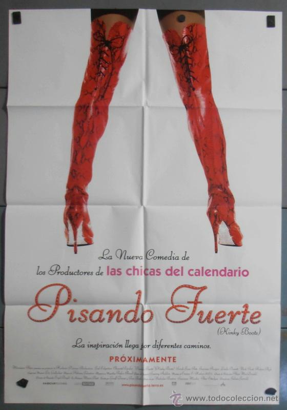 Cine: PISANDO FUERTE, CARTEL DE CINE ORIGINAL 70x100 APROX (7561)