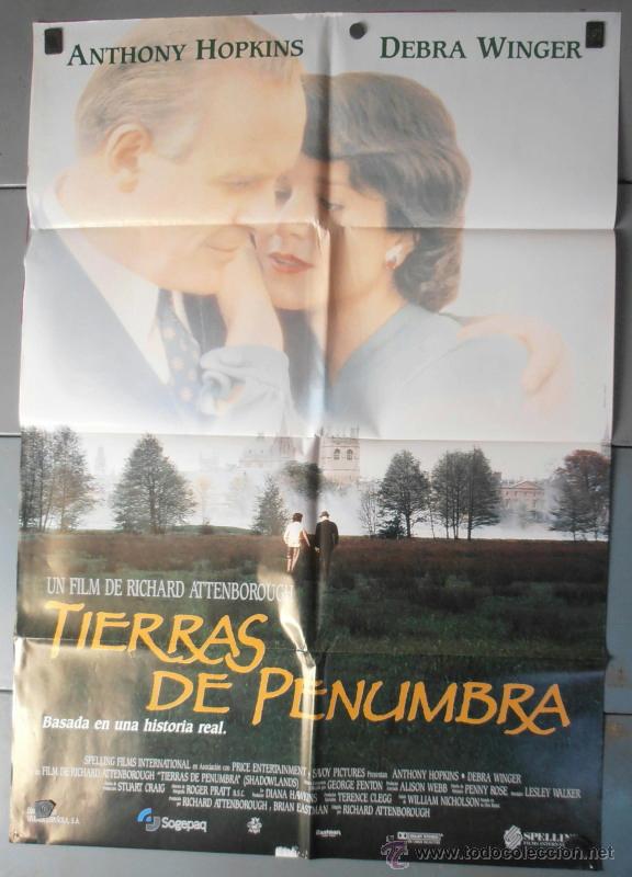 Cin&eacute;ma: TIERRAS DE PENUMBRA,ANTHONY HOPKINS CARTEL DE CINE ORIGINAL 70x100 APROX (7615)