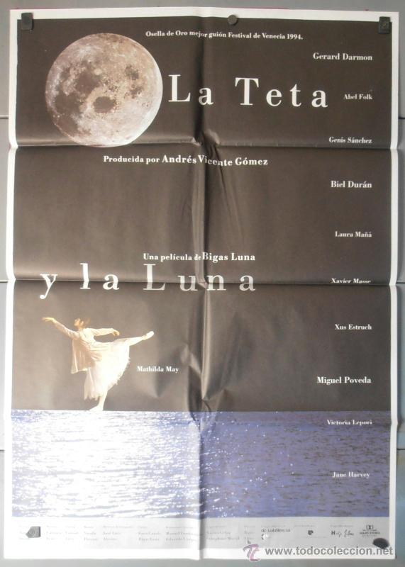 Cin&eacute;ma: LA TETA Y LA LUNA, CARTEL DE CINE ORIGINAL 70x100 APROX (7674)