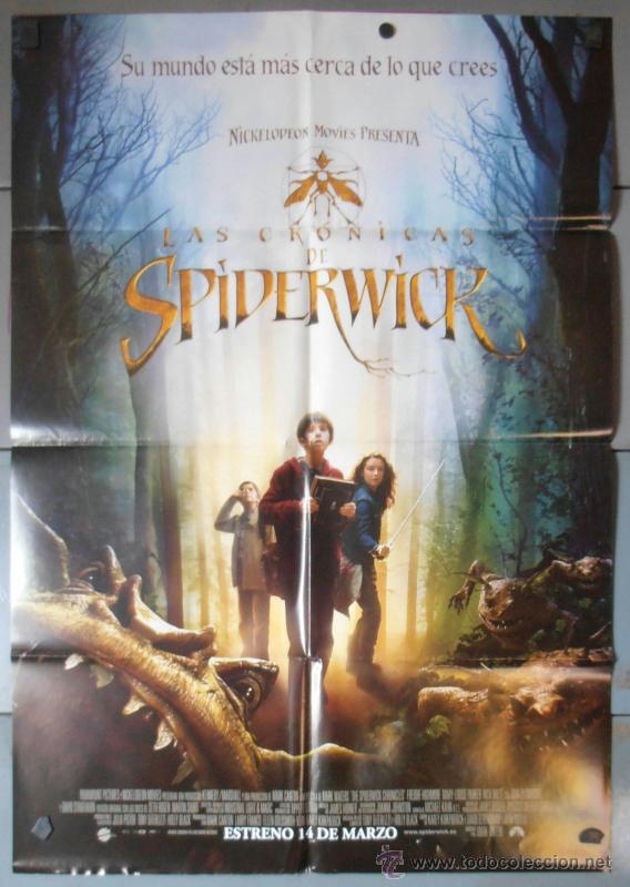 Cinema: LAS CRONICAS DE SPIDERWICK, CARTEL DE CINE ORIGINAL 70x100 APROX (8210)