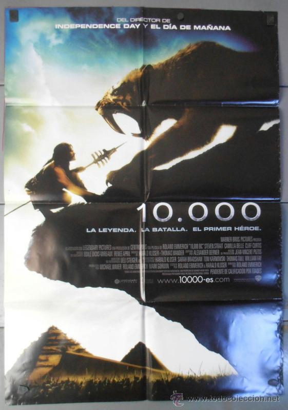 Cinema: 10.000, CARTEL DE CINE ORIGINAL 70x100 APROX (8360)