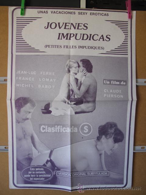 Cin&eacute;ma: JOVENES IMPUDICAS  mide 70x50