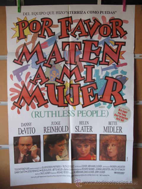 Kino: POR FAVOR MATEN A MI MUJER