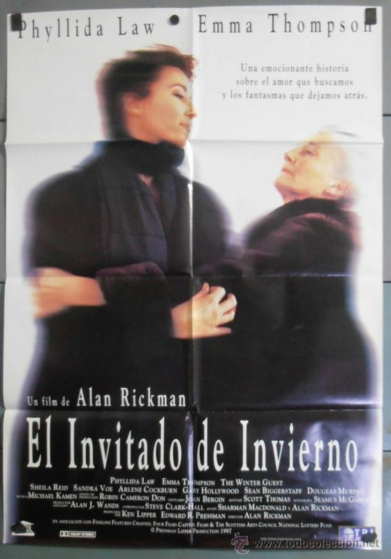 Cin&eacute;ma: EL INVITADO DE INVIERNO, CARTEL DE CINE ORIGINAL 70x100 APROX (9479)