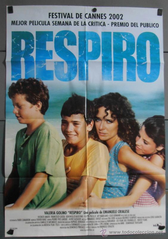 Cin&eacute;ma: RESPIRO, CARTEL DE CINE ORIGINAL 70x100 APROX (9638)