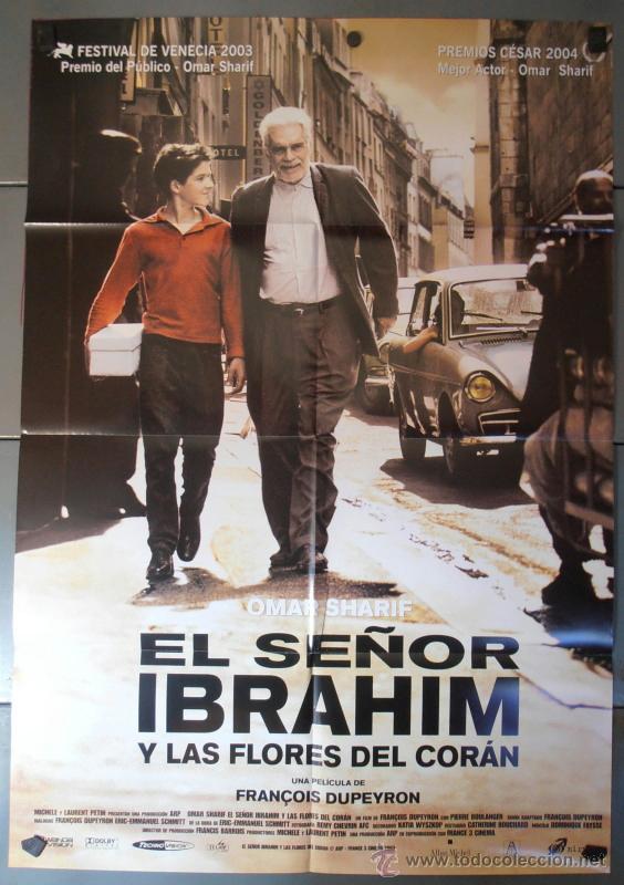 Cin&eacute;ma: EL SE&Ntilde;OR IBRAHIM, CARTEL DE CINE ORIGINAL 70x100 APROX (9702)