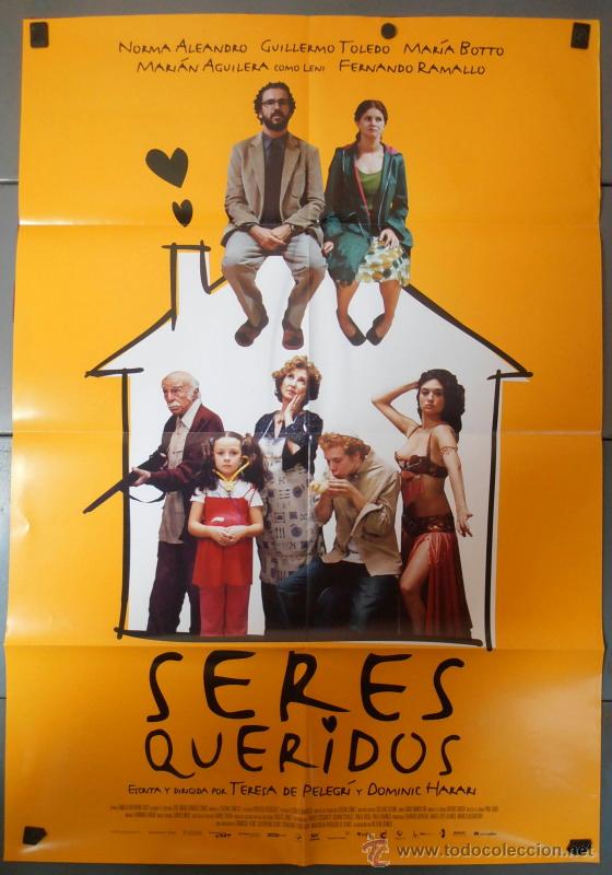 Cin&eacute;ma: SERES QUERIDOS, CARTEL DE CINE ORIGINAL 70x100 APROX (9729)