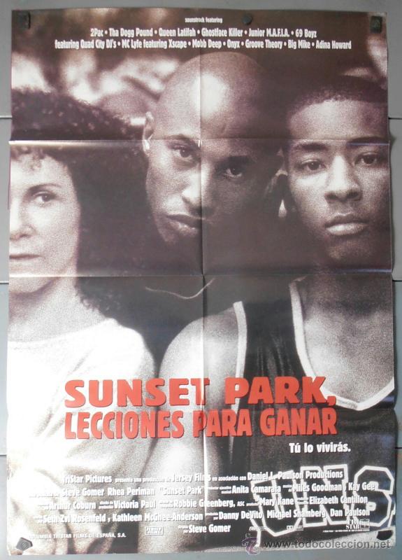 Cin&eacute;ma: SUNSET PARK, LECCIONES PARA GANAR, CARTEL DE CINE ORIGINAL 70x100 APROX (9833)