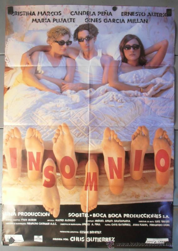 Cin&eacute;ma: INSOMNIO, CARTEL DE CINE ORIGINAL 70x100 APROX (10002)
