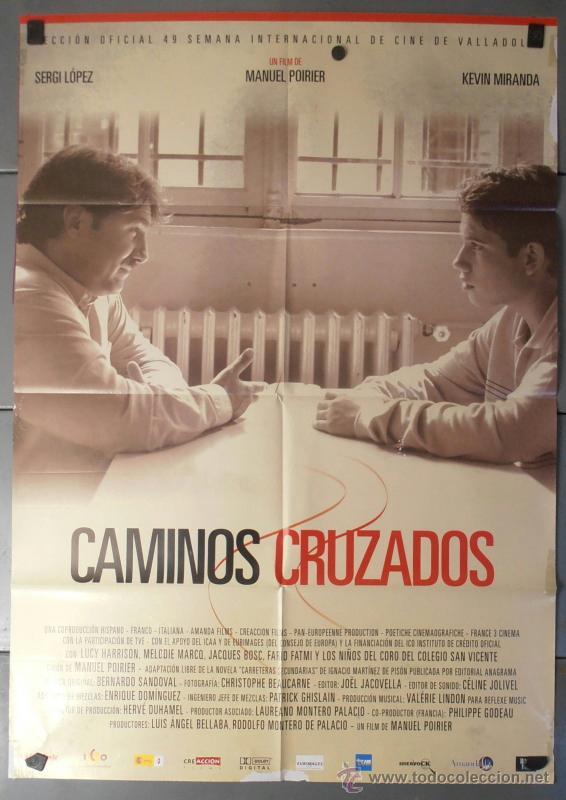 Cin&eacute;ma: CAMINOS CRUZADOS, CARTEL DE CINE ORIGINAL 70x100 APROX (10047)