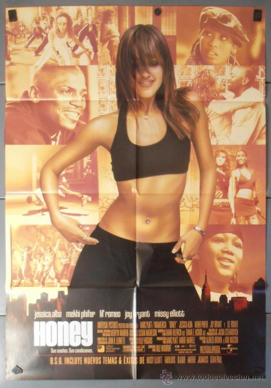 Cin&eacute;ma: HONEY, CARTEL DE CINE ORIGINAL 70x100 APROX (10085)