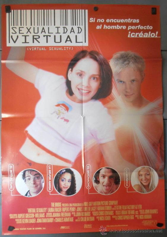 Cin&eacute;ma: SEXUALIDAD VIRTUAL, CARTEL DE CINE ORIGINAL 70x100 APROX (10214)