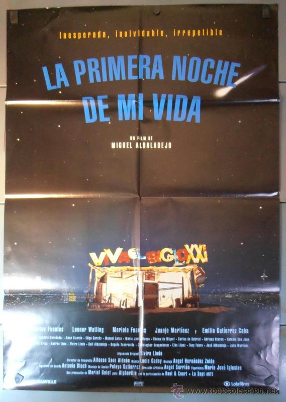 Cin&eacute;ma: LA PRIMERA NOCHE DE MI VIDA, CARTEL DE CINE ORIGINAL 70x100 APROX (10330)