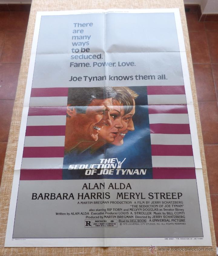 Kino: The Seduction of Joe Tynan P&oacute;ster original de la pel&iacute;cula, Original, Doblado, a&ntilde;o 1979, Hecho en USA