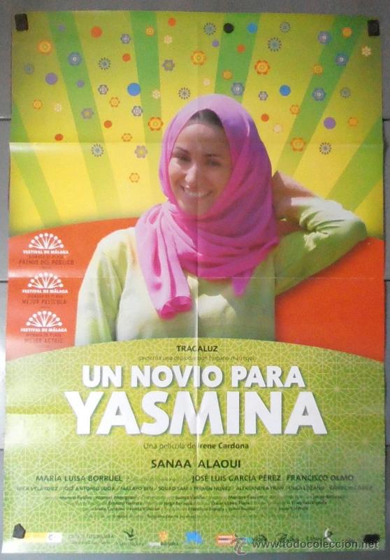 Cinema: UN NOVIO PARA YASMINA, CARTEL DE CINE ORIGINAL 70x100 APROX (10374)