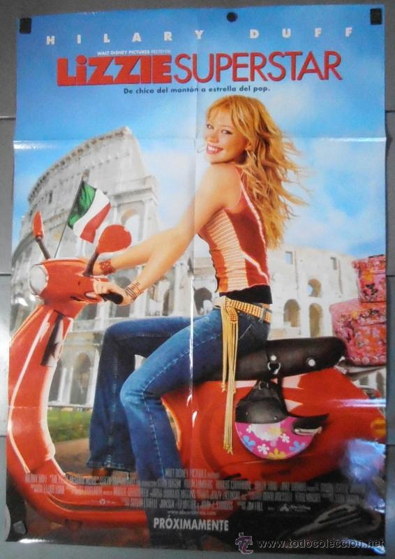 Cin&eacute;ma: LIZZIE SUPERSTAR, CARTEL DE CINE ORIGINAL 70x100 APROX (10430)