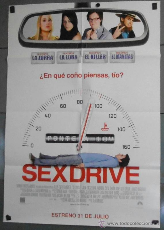 Cin&eacute;ma: SEX DRIVE, CARTEL DE CINE ORIGINAL 70x100 APROX (10492)