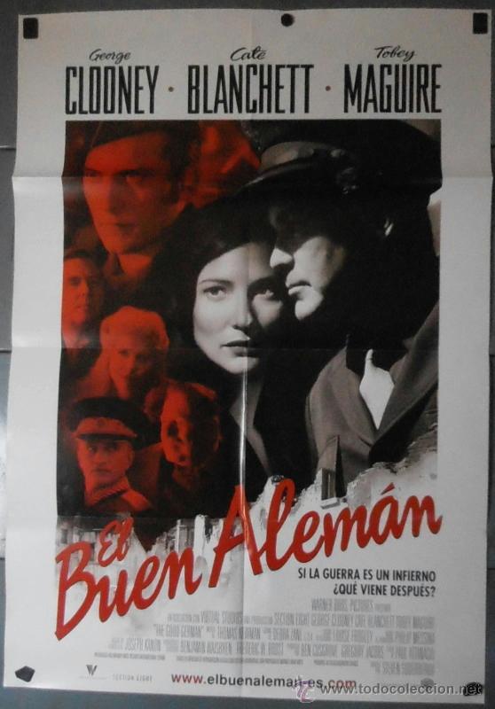 Cinema: EL BUEN ALEM&Aacute;N, CARTEL DE CINE ORIGINAL 70x100 APROX (10529)