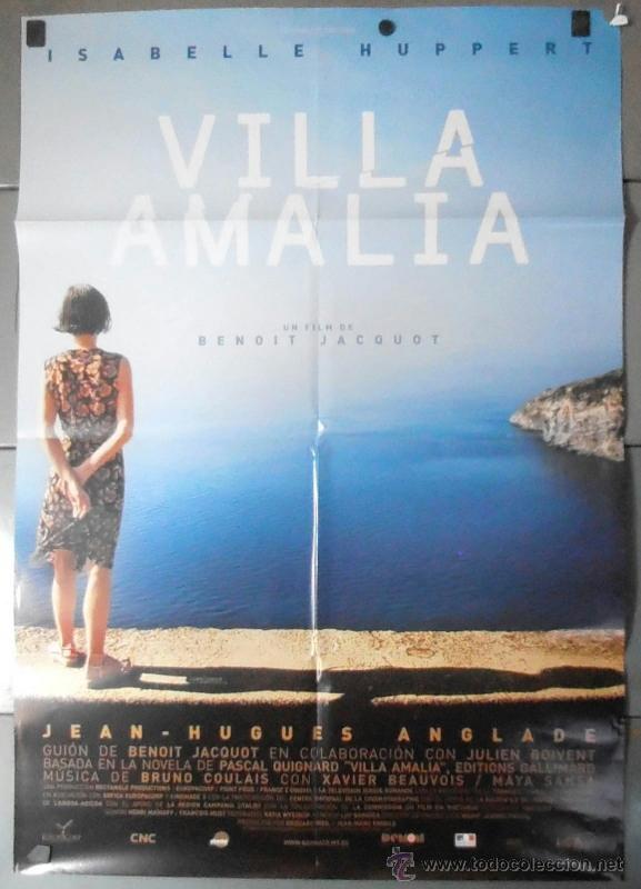 Cine: VILLA AMALIA, CARTEL DE CINE ORIGINAL 70x100 APROX (10551)