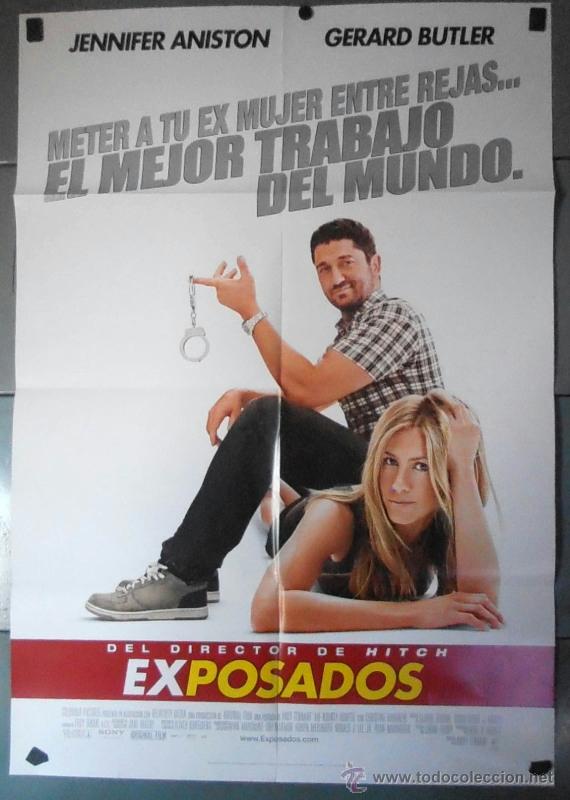 Cine: EXPOSADOS, CARTEL DE CINE ORIGINAL 70x100 APROX (10595)