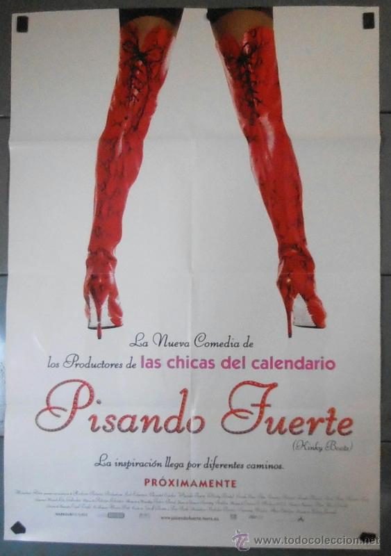 Cine: PISANDO FUERTE, CARTEL DE CINE ORIGINAL 70x100 APROX (10604)