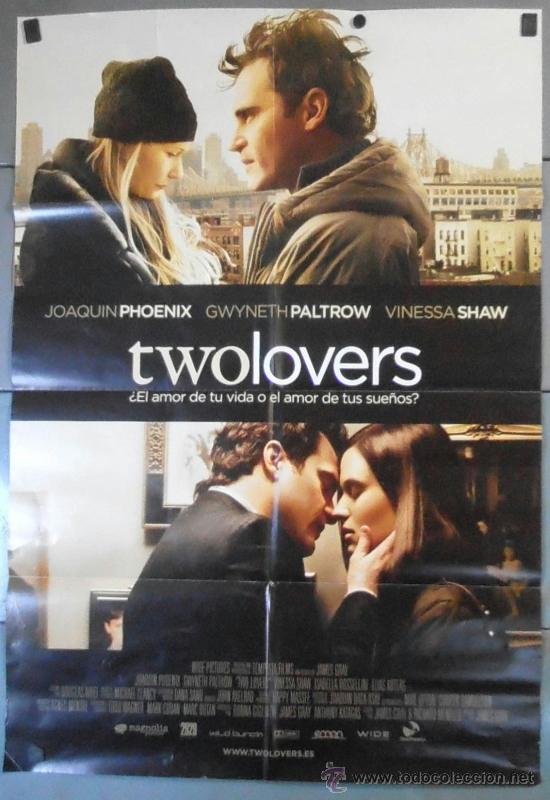 Cinema: TWO LOVERS, CARTEL DE CINE ORIGINAL 70x100 APROX (10618)