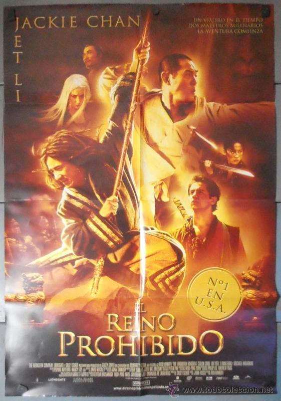 Cinema: EL REINO PROHIBIDO, CARTEL DE CINE ORIGINAL 70x100 APROX (10666)