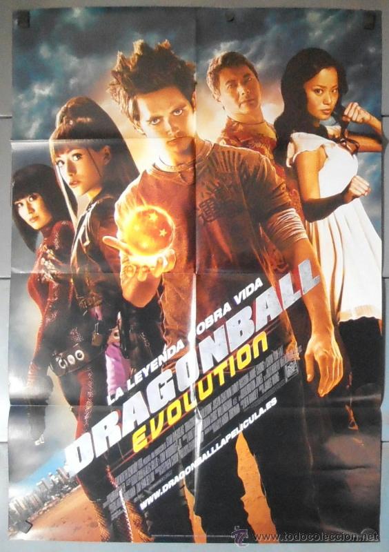 Cinema: DRAGON BALL. EVOLUTION., CARTEL DE CINE ORIGINAL 70x100 APROX (10676)