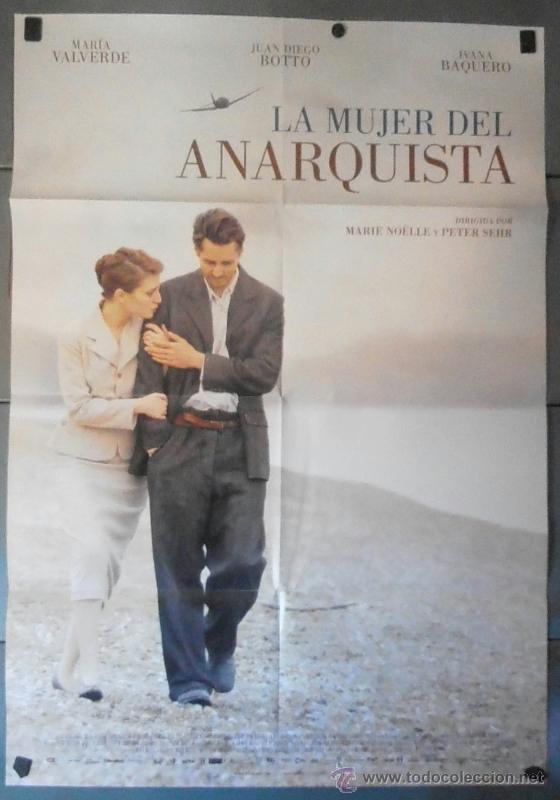 Cinema: LA MUJER DEL ANARQUISTA, CARTEL DE CINE ORIGINAL 70x100 APROX (10919)