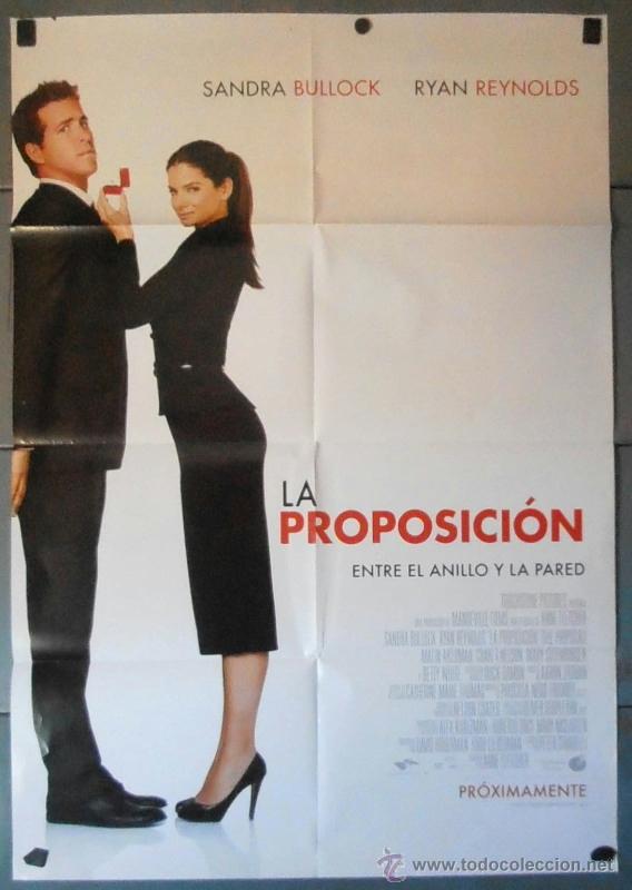 Cin&eacute;ma: LA PROPOSICI&Oacute;N, CARTEL DE CINE ORIGINAL 70x100 APROX (10993)