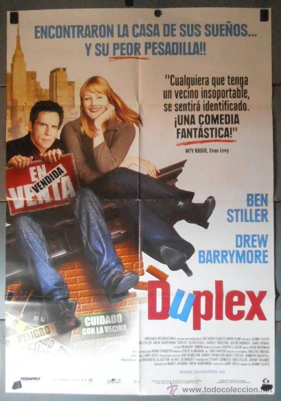Cine: D&Uacute;PLEX, CARTEL DE CINE ORIGINAL 70x100 APROX (11129)