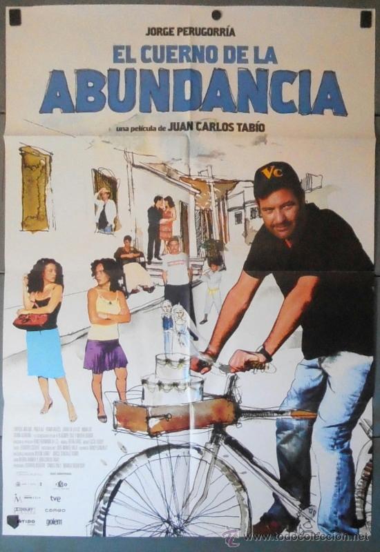 Cine: EL CUERNO DE LA ABUNDANCIA, CARTEL DE CINE ORIGINAL 70x100 APROX (11295)