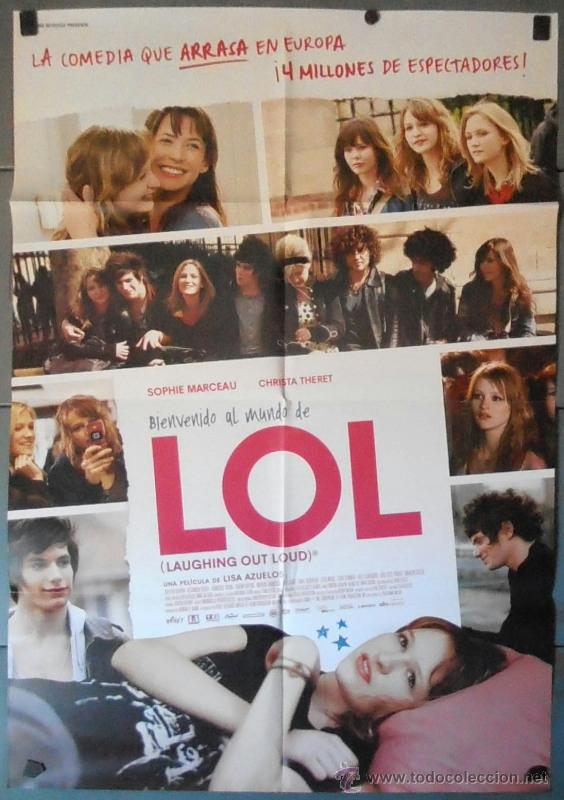 Cine: LOL, CARTEL DE CINE ORIGINAL 70x100 APROX (11335)