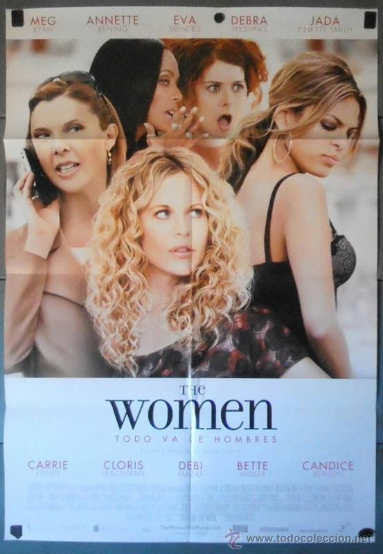 Cine: THE WOMEN, CARTEL DE CINE ORIGINAL 70x100 APROX (11356)