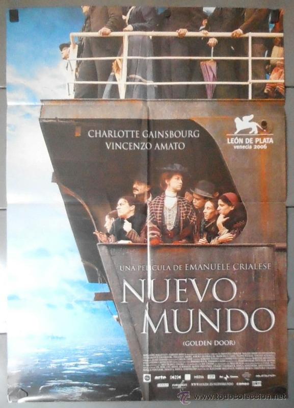 Cinema: NUEVO MUNDO, CARTEL DE CINE ORIGINAL 70x100 APROX (11410)