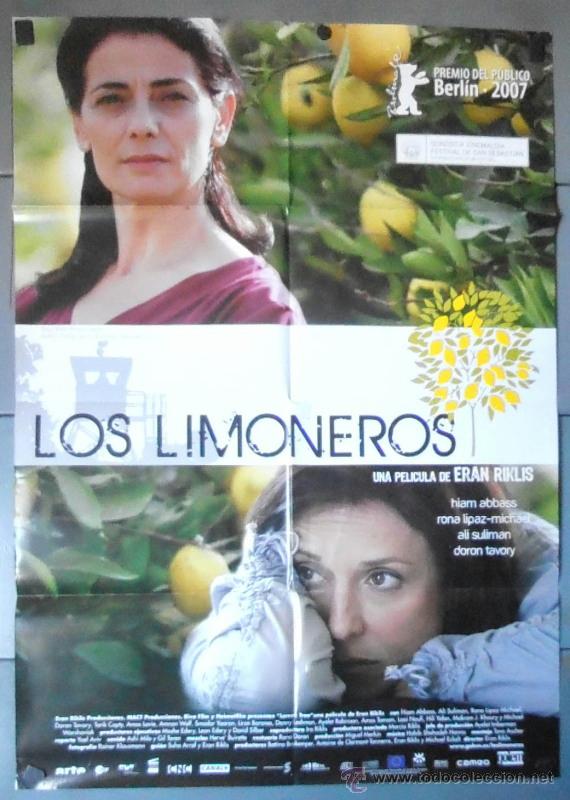 Cinema: LOS LIMONEROS, CARTEL DE CINE ORIGINAL 70x100 APROX (11576)