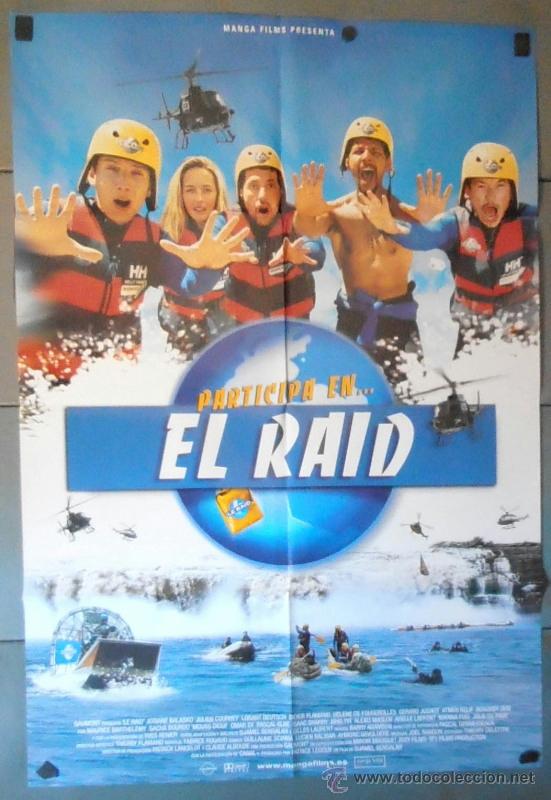 Cine: EL RAID, CARTEL DE CINE ORIGINAL 70x100 APROX (11675)