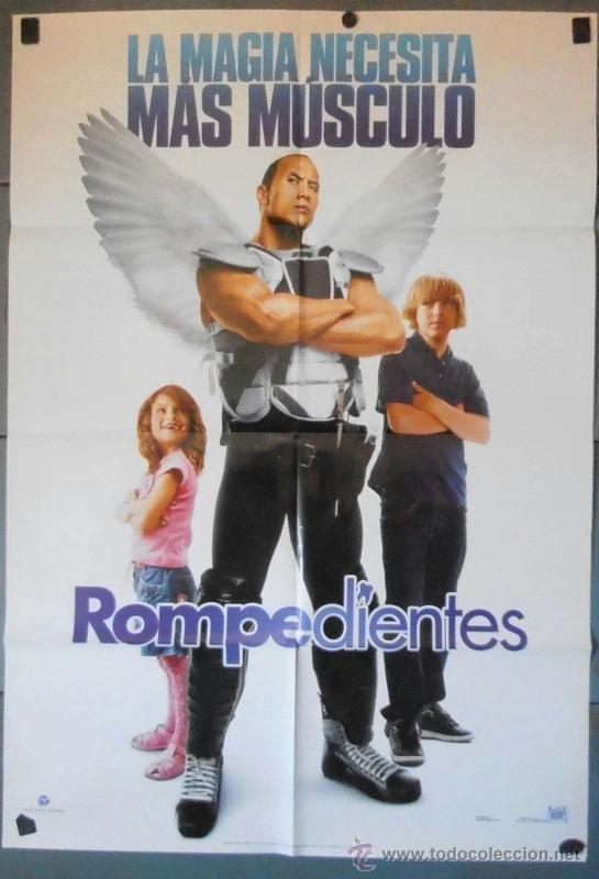 Cine: ROMPEDIENTES, CARTEL DE CINE ORIGINAL 70x100 APROX (11696)