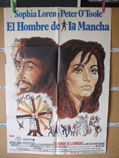 Cinema: EL HOMBRE DE LA MANCHA